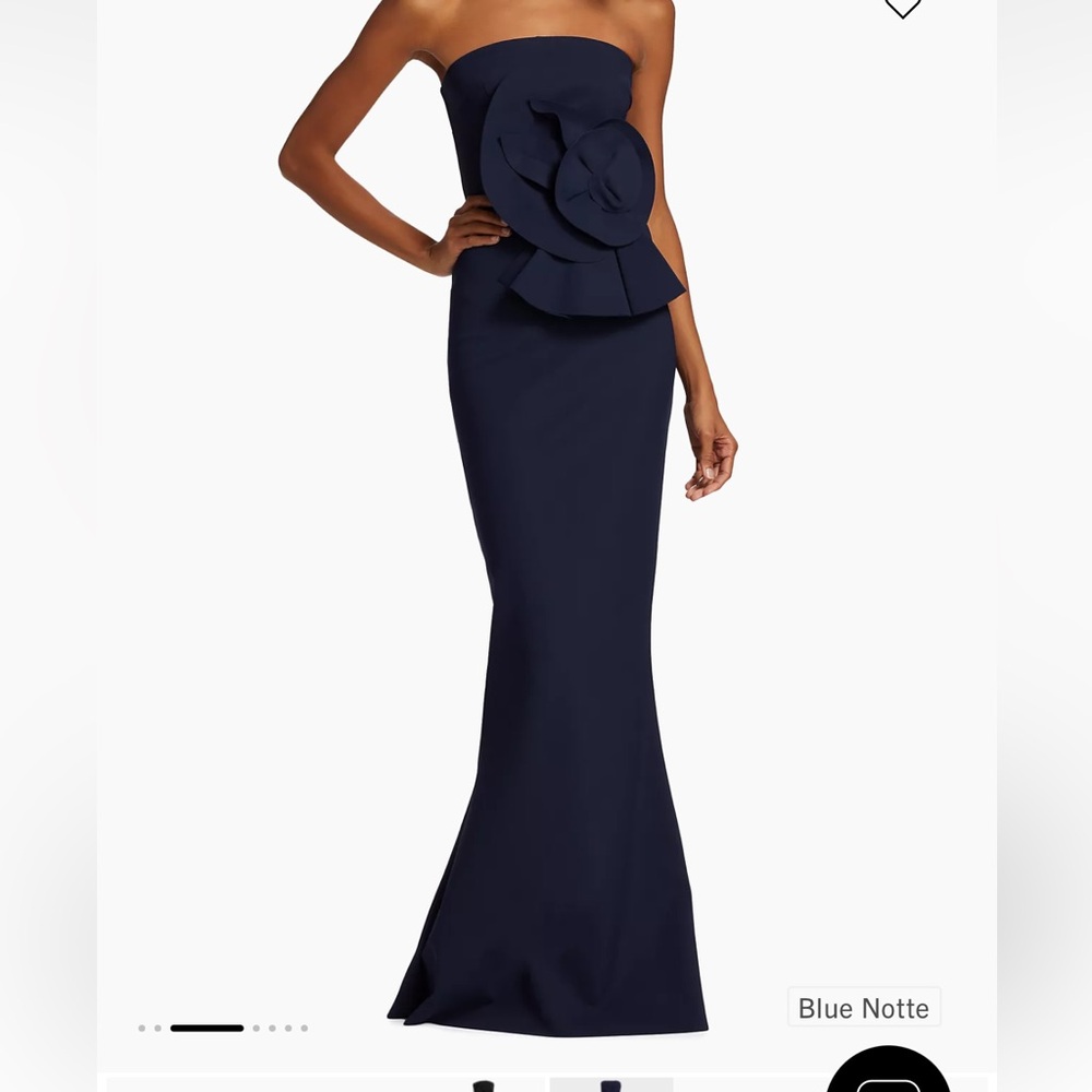 Chiara Boni La petite robe Hebe Strapless ruffle gown